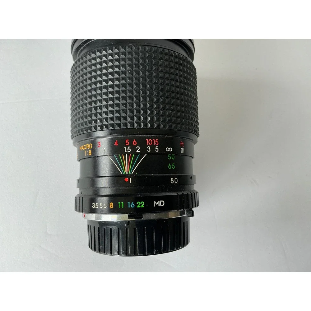 JCPenney Vintage 28-80mm f/3.5-4.5 MC Auto Zoom Lens Minolta MD Mount Macro‎